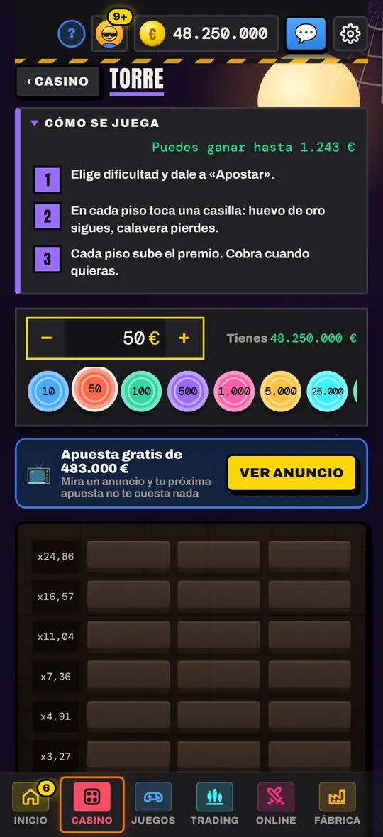 Pantalla de Torre en Casinetori
